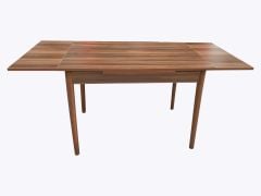 70X110 Cm Yanlardan Açılır Smart Masa-Ahşap Ayaklı-Ceviz
