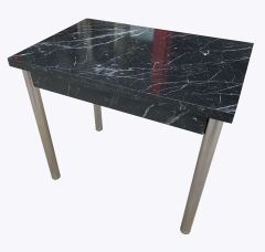60X90 Cm Yanlardan Açılır Smart Masa-Metal Ayaklı