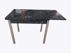 60X90 Cm Yanlardan Açılır Smart Masa-Metal Ayaklı