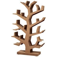 Ağaç Kitaplık Tamamı Mdf Hâm