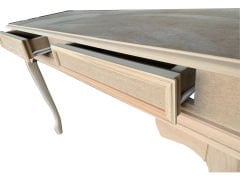 Lükens Dresuar 100 Cm Ham & Cilasız Tamamı Ahşap