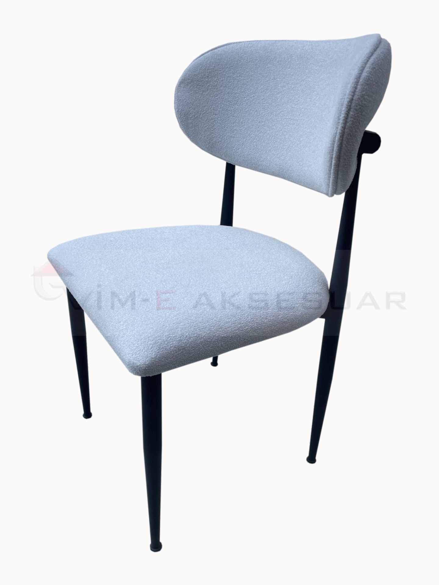 Polo 1.2 mm Saç Kalınlığında Metal Ortapedik Mutfak&Cafe&Salon Teddy Sandalye
